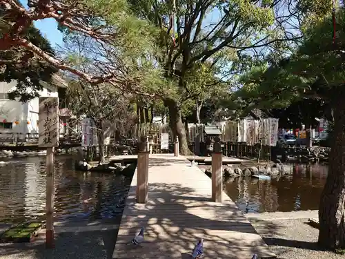 平塚八幡宮の庭園