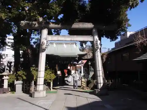 小村井 香取神社の鳥居