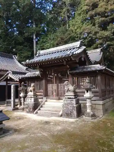 比良天満宮・樹下神社の本殿