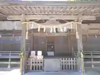 諏訪八幡神社の本殿・本堂