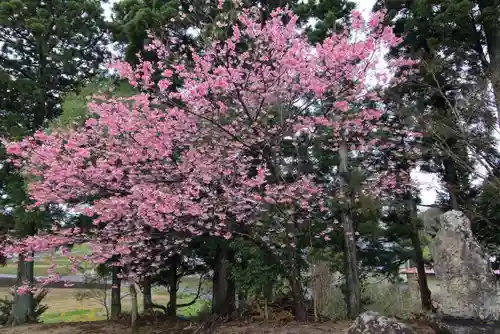 長橋神社の庭園