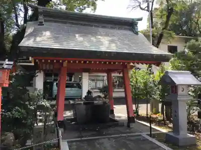 宮崎八幡宮の手水舎