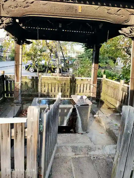 浄光寺の手水舎