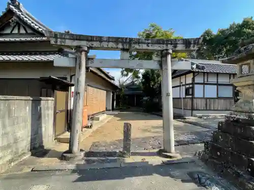 山王神社の鳥居