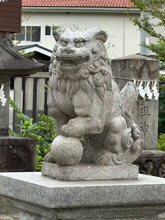 葛飾八幡宮の狛犬
