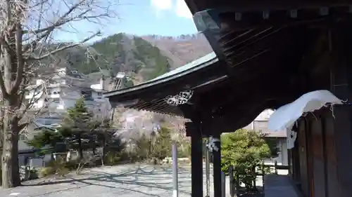 温泉神社～磐梯熱海温泉～の景色