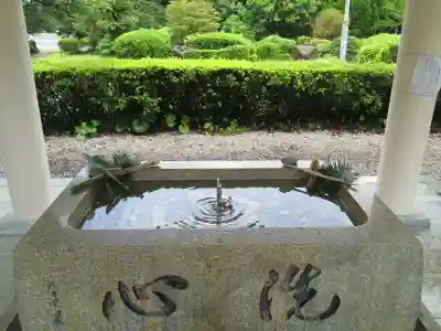 屋久島大社の手水舎