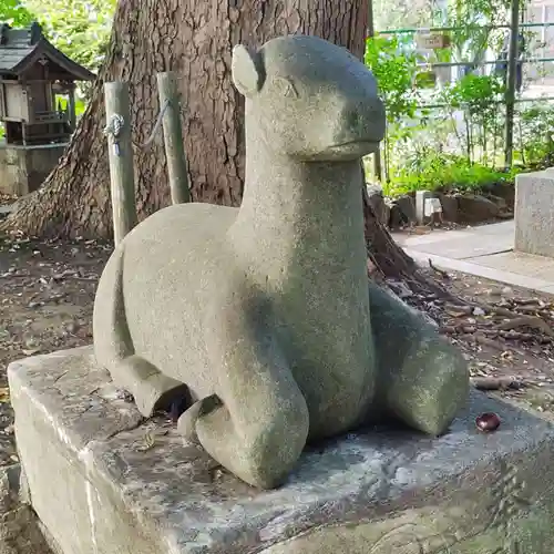 鹿嶋神社の狛犬