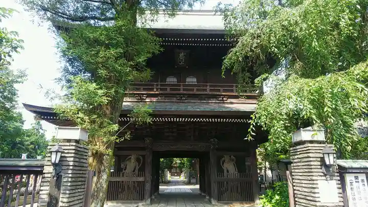 高安寺の山門・神門