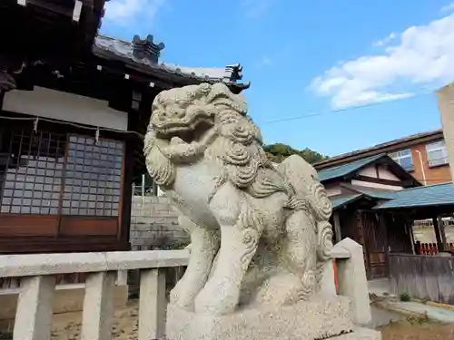 五宮神社の狛犬