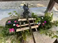 神館神社の手水舎