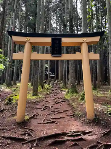 御岩神社の鳥居