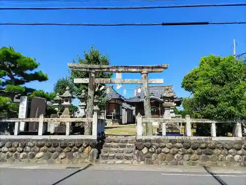 八幡社（西條八幡社）の鳥居