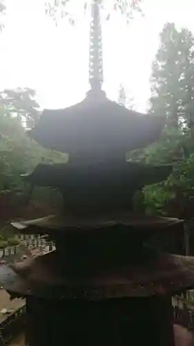 安楽寺の塔