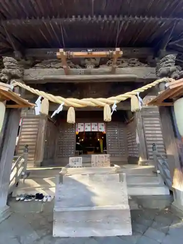 小室浅間神社の本殿・本堂