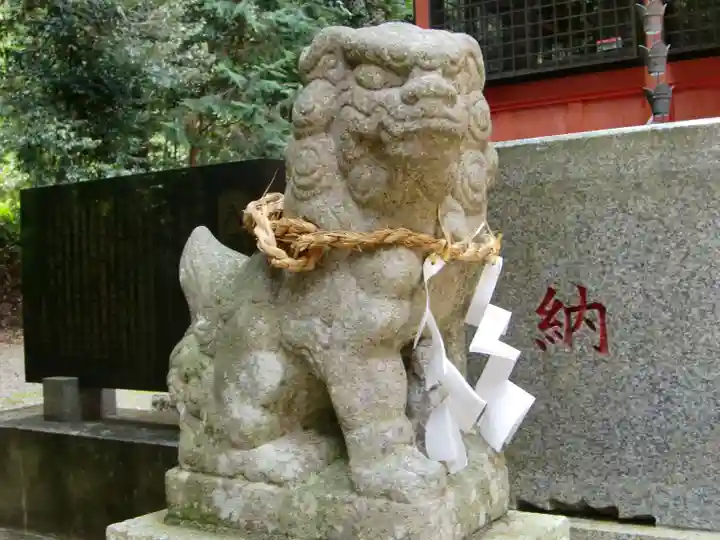 成東八幡神社の狛犬