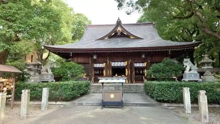 若宮八幡社の本殿・本堂