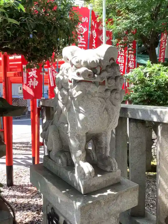 北野神社(大須)の狛犬