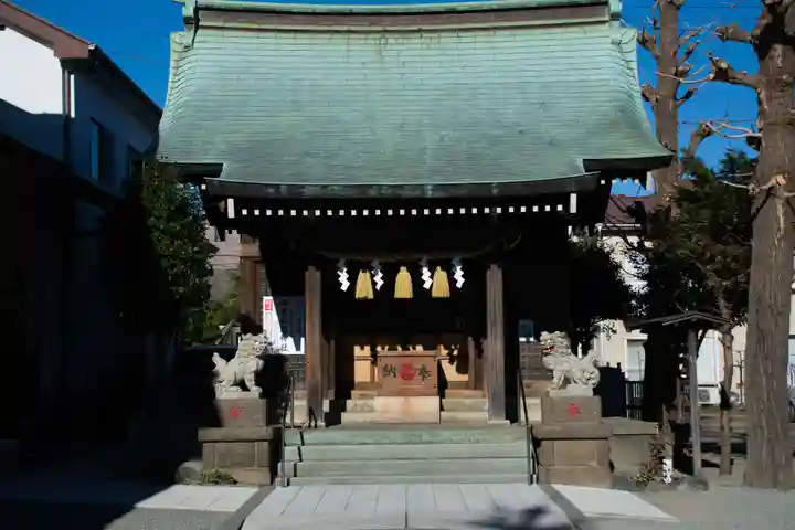 東林間神社の本殿・本堂