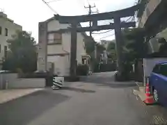 白山神社の鳥居