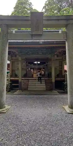 山住神社の本殿・本堂