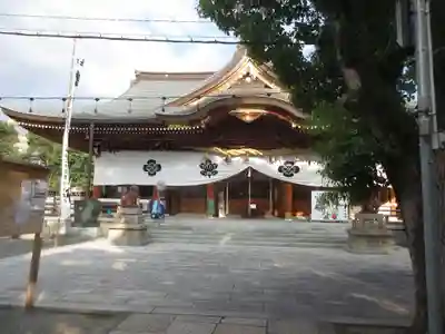 岸城神社の本殿・本堂