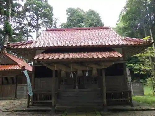 天健金草神社の本殿