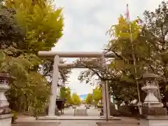 富山縣護國神社の鳥居