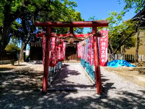 神明社（中手町神明社）の鳥居