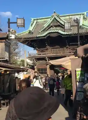 題経寺（柴又帝釈天）の山門・神門
