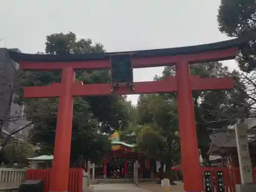 御霊神社の鳥居