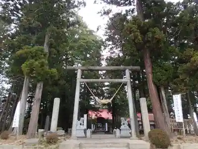 宇奈己呂和気神社の鳥居