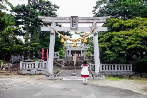 和泉八劔神社の鳥居
