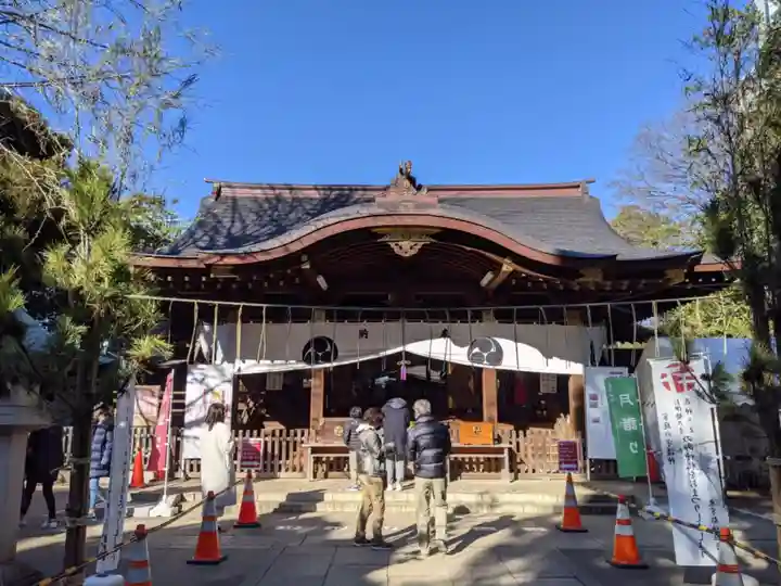 渋谷氷川神社の本殿・本堂