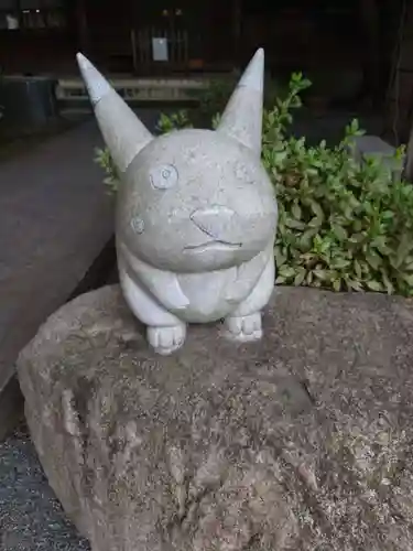 富知六所浅間神社の狛犬