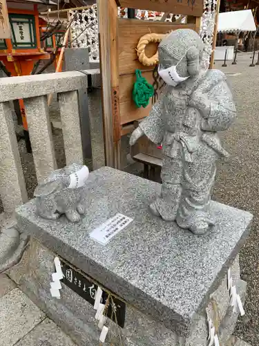 八坂神社(祇園さん)の像