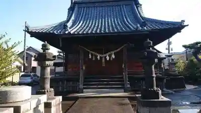 乙子神社の本殿・本堂