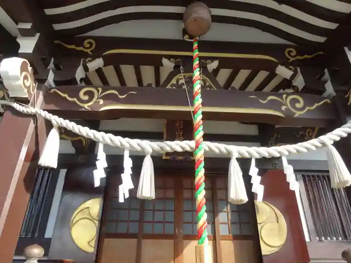 杉山神社の本殿・本堂