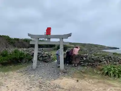 夢崎明神の鳥居