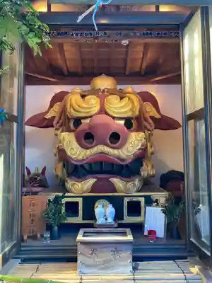 波除神社（波除稲荷神社）の狛犬