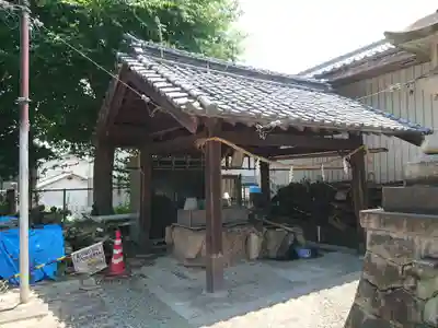 大明神社の手水舎