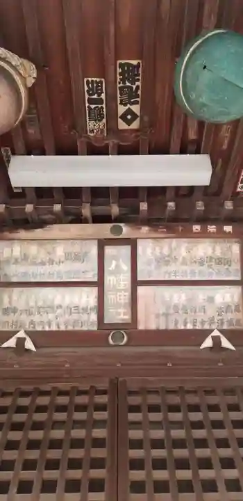 大曽根八幡神社の本殿・本堂