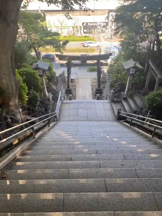 品川神社の鳥居