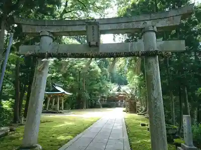佐々牟志神社の鳥居