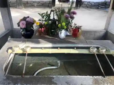 白鳥神社の手水舎