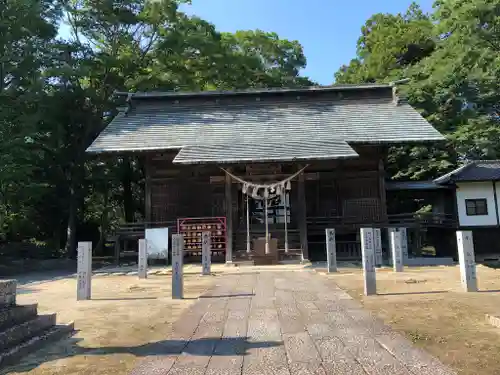 相馬神社の本殿