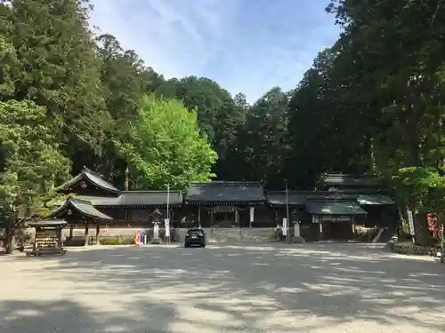 飛騨一宮水無神社の景色