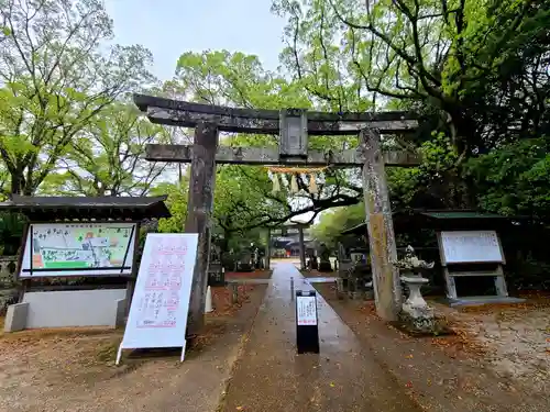 鏡神社の鳥居