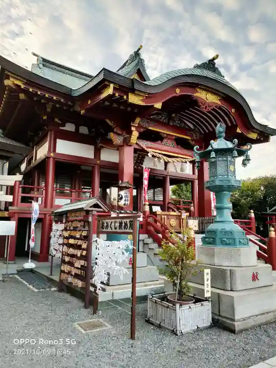 羽田神社の本殿・本堂