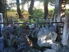 伊勢神社の手水